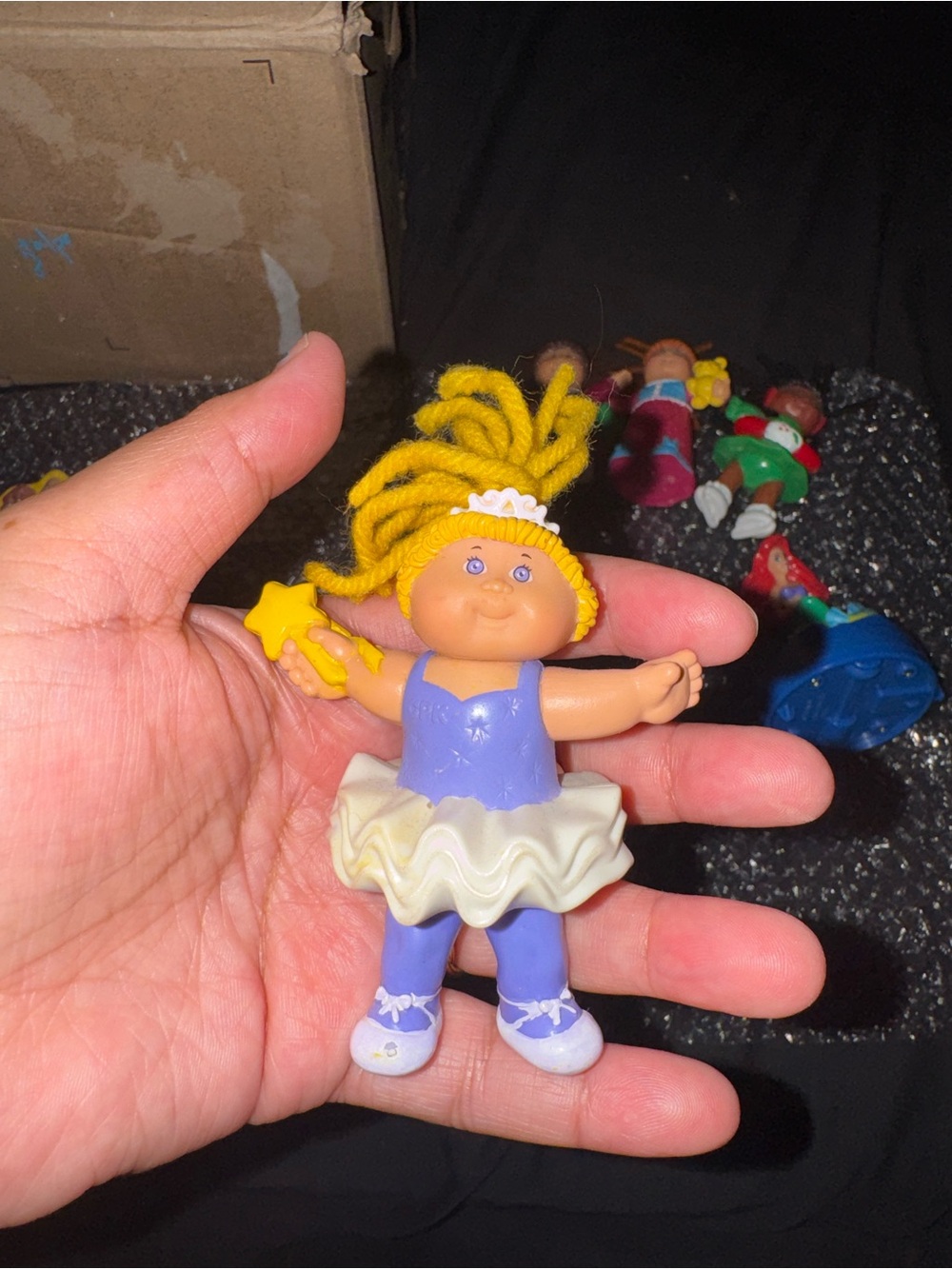 Fairy Doll - Purple and Yellow